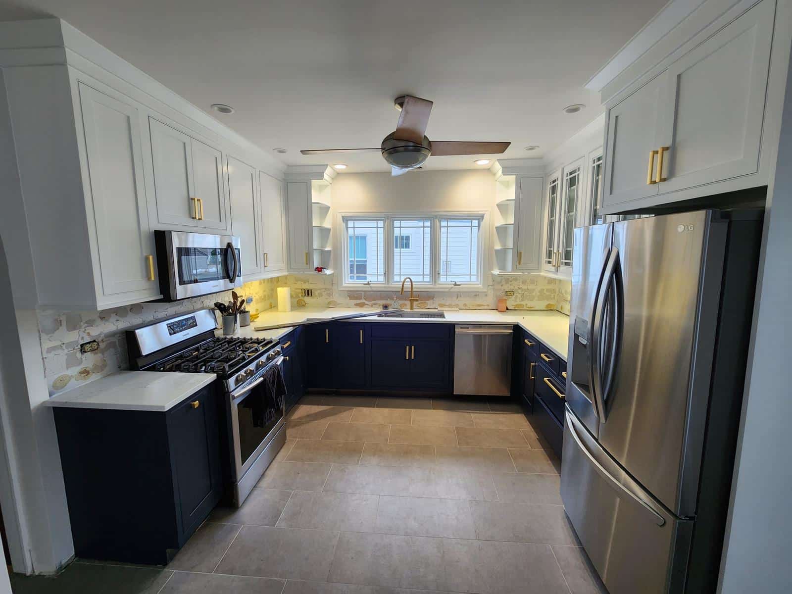 after cabinet spray painting Lombard