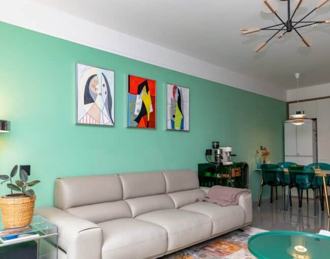 use exterior paint inside