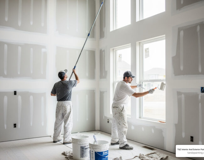 New construction painting