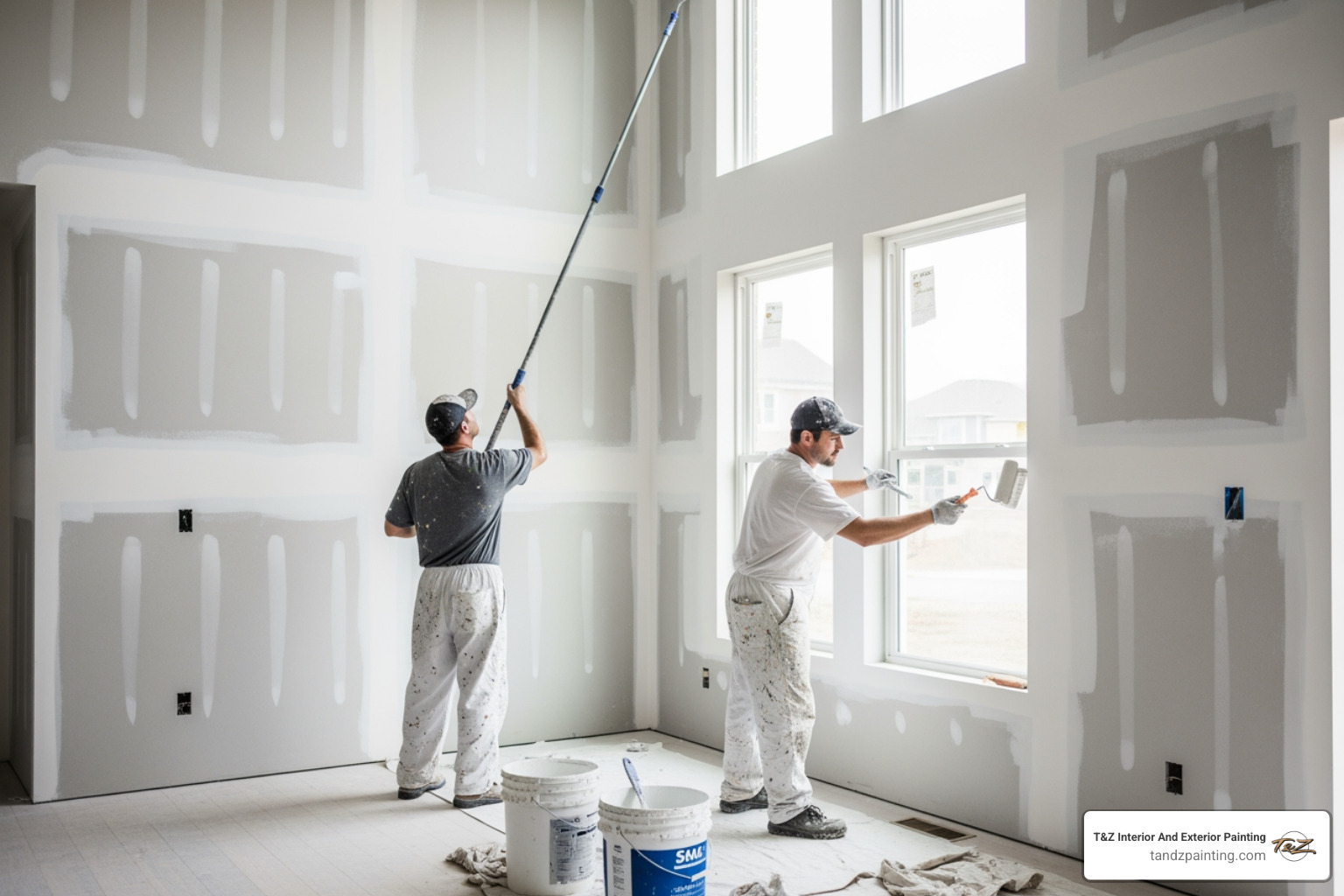 New construction painting