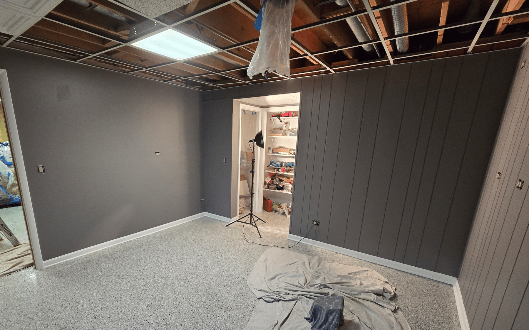 basement painting