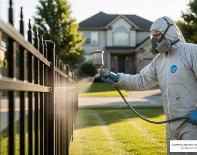 metal spray painting services near me