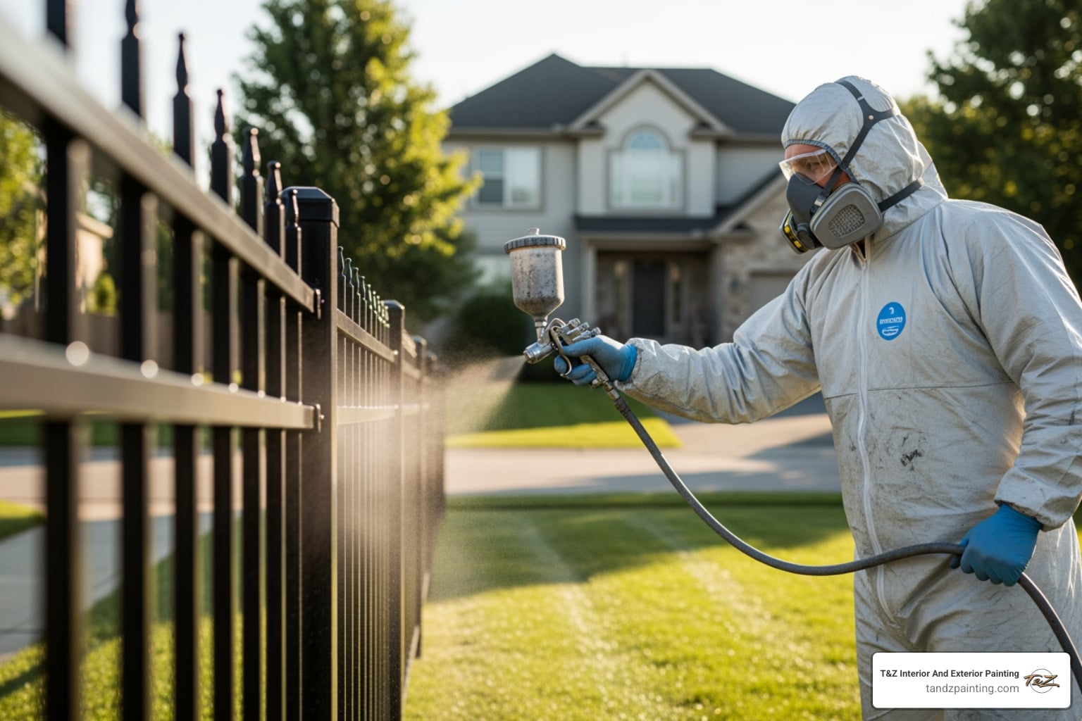 metal spray painting services near me