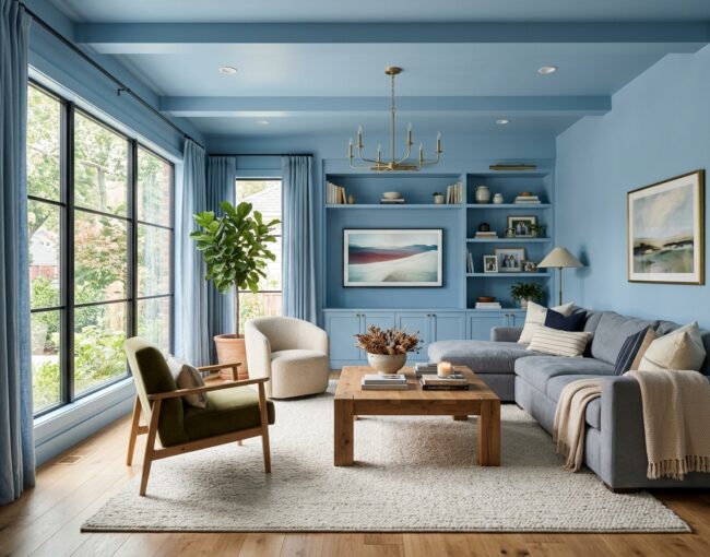 painting ceiling same color as walls