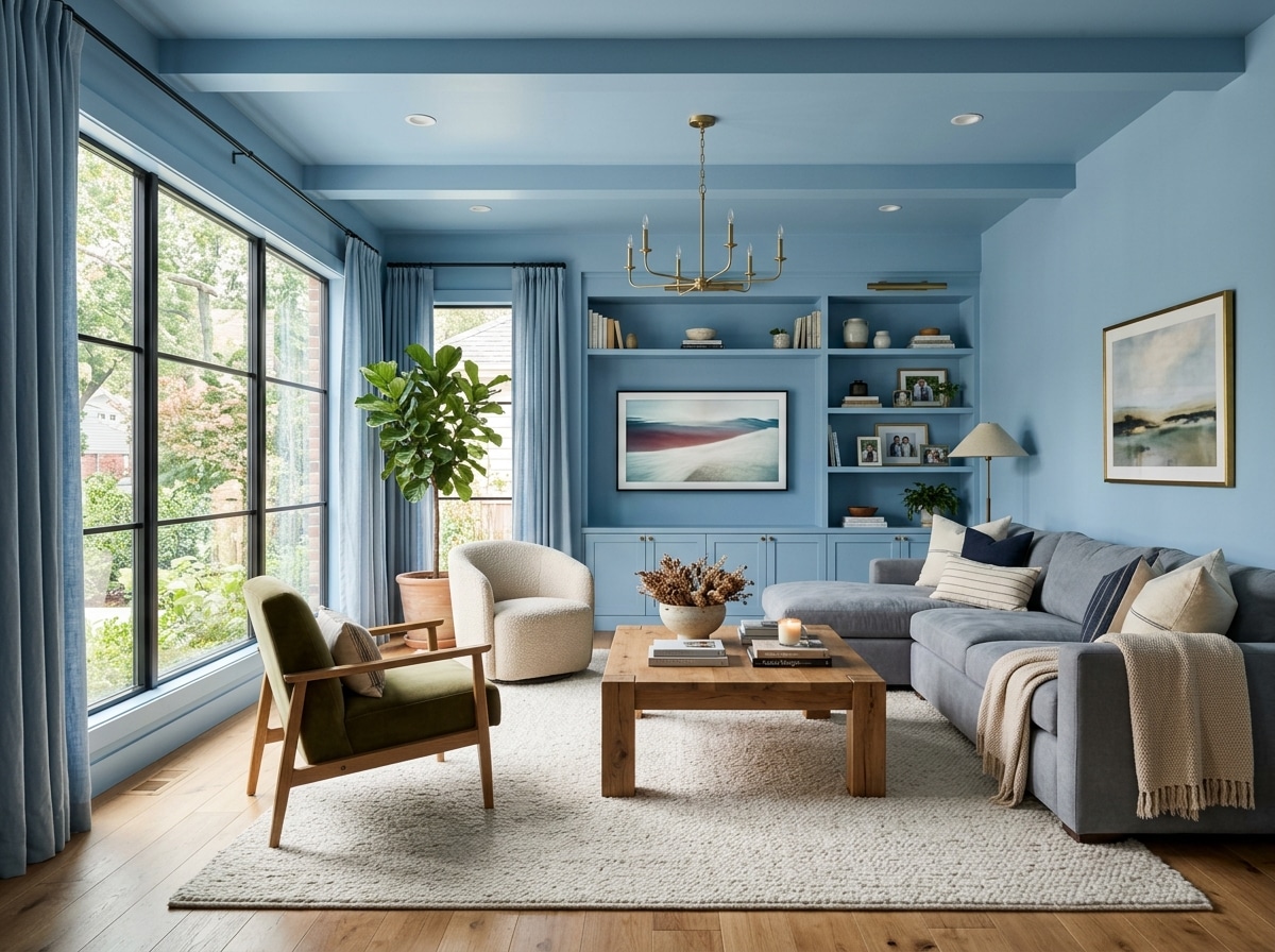 painting ceiling same color as walls