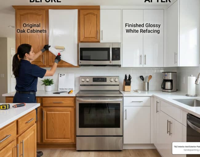 laminate refacing kitchen cabinets