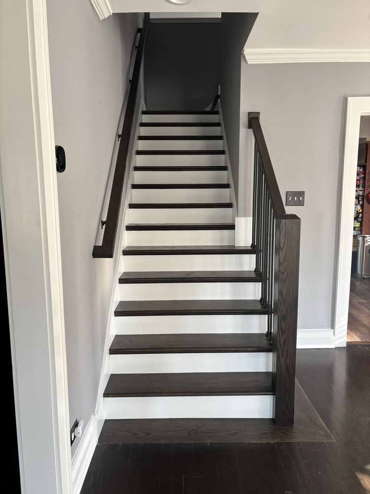 stairs painting