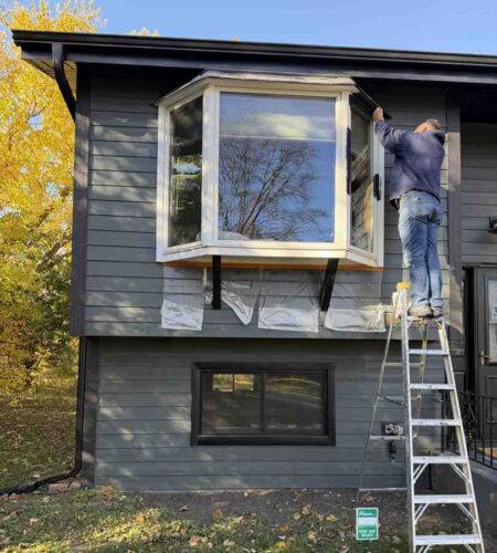 best time to paint exterior of house uk
