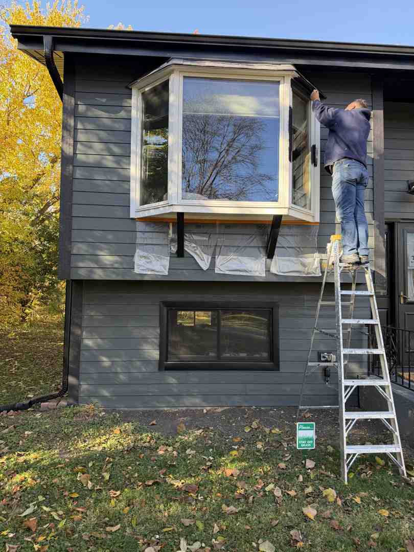 best time to paint exterior of house uk