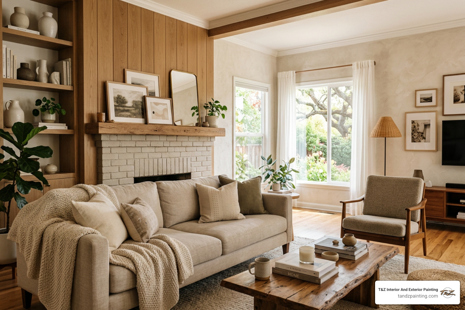 neutral house designing paint living room with layered textures - house designing paint