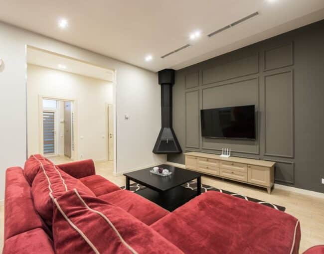 best sheen for living room walls