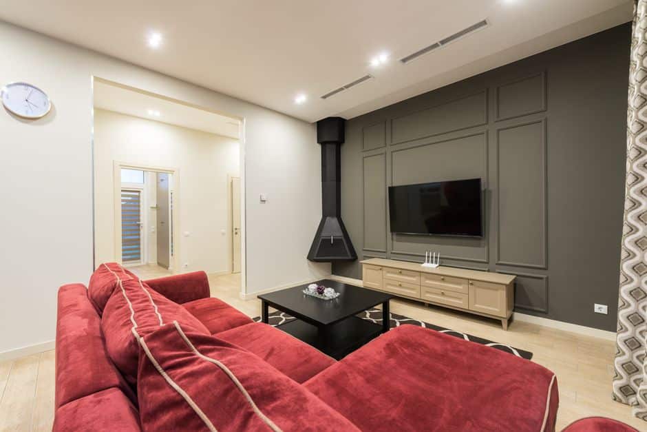 best sheen for living room walls