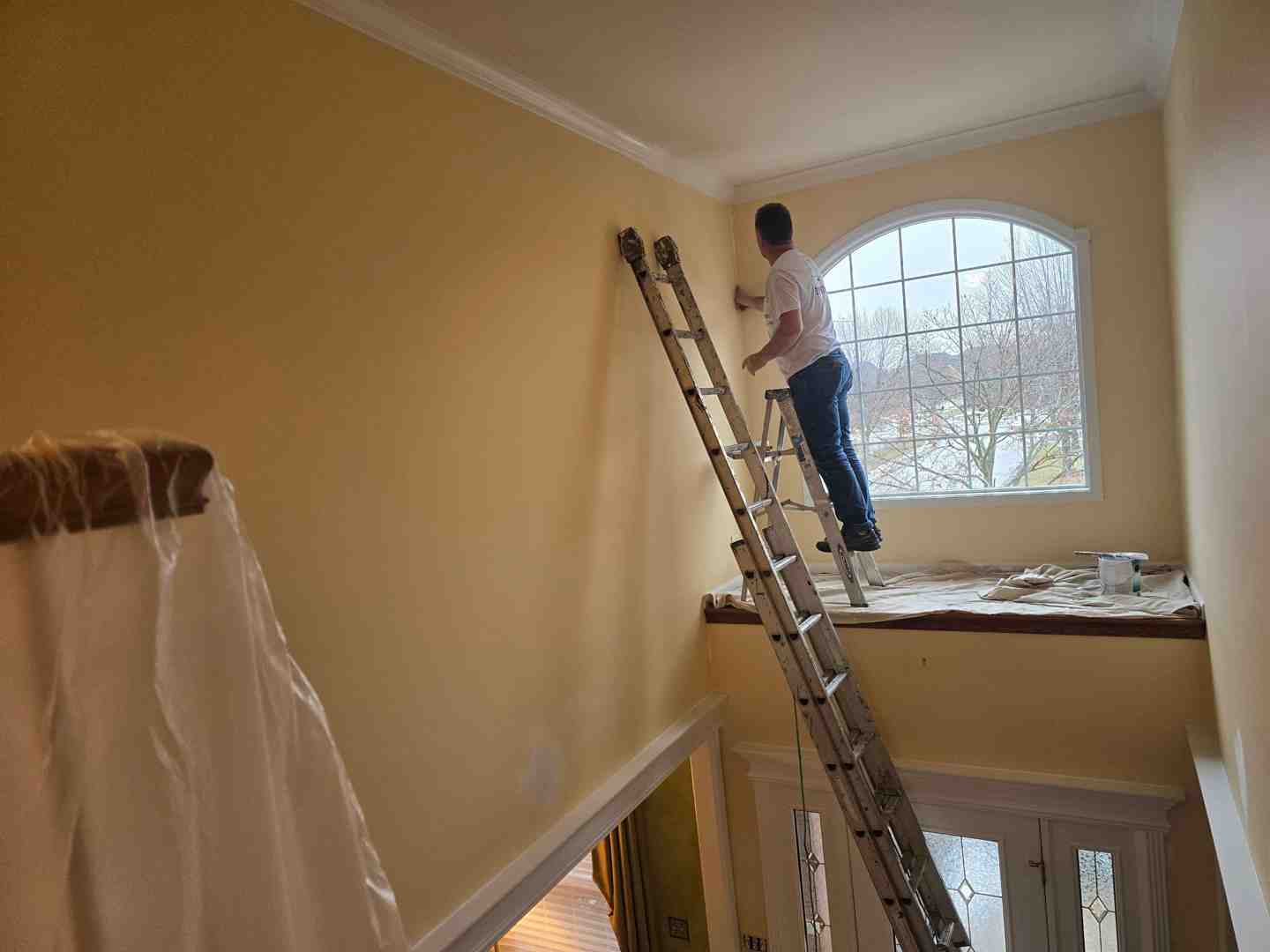 local interior painting living room transformation