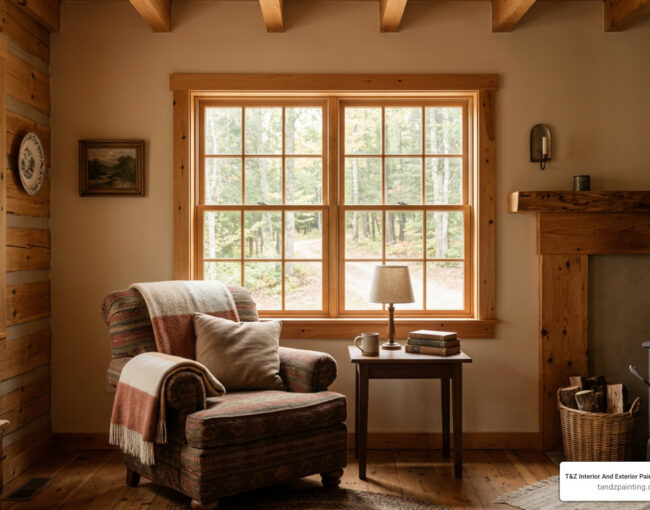 small cabin interior paint colors