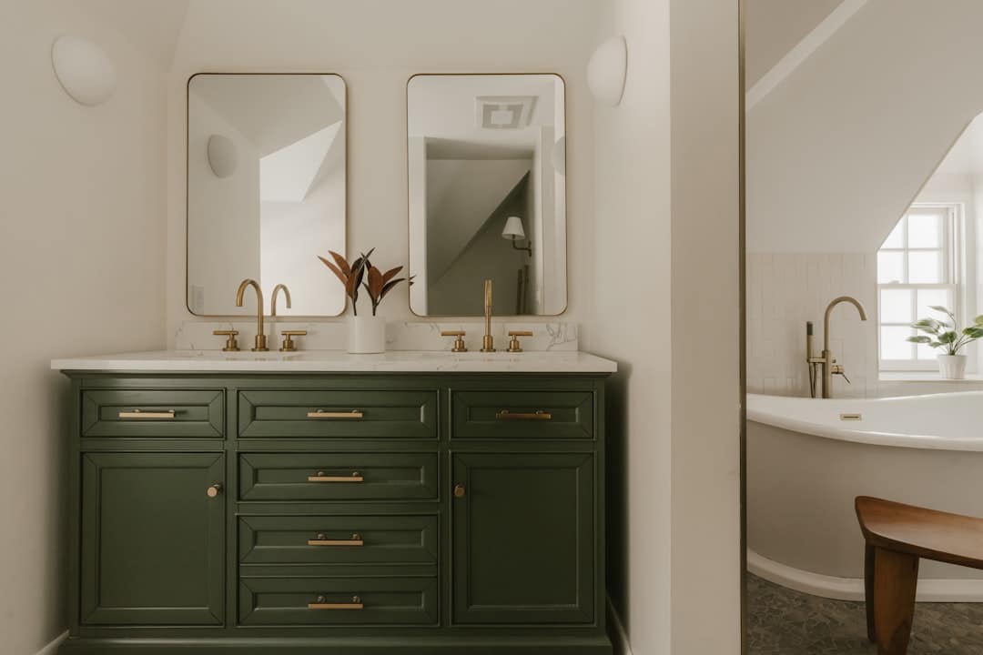 repaint bathroom vanity