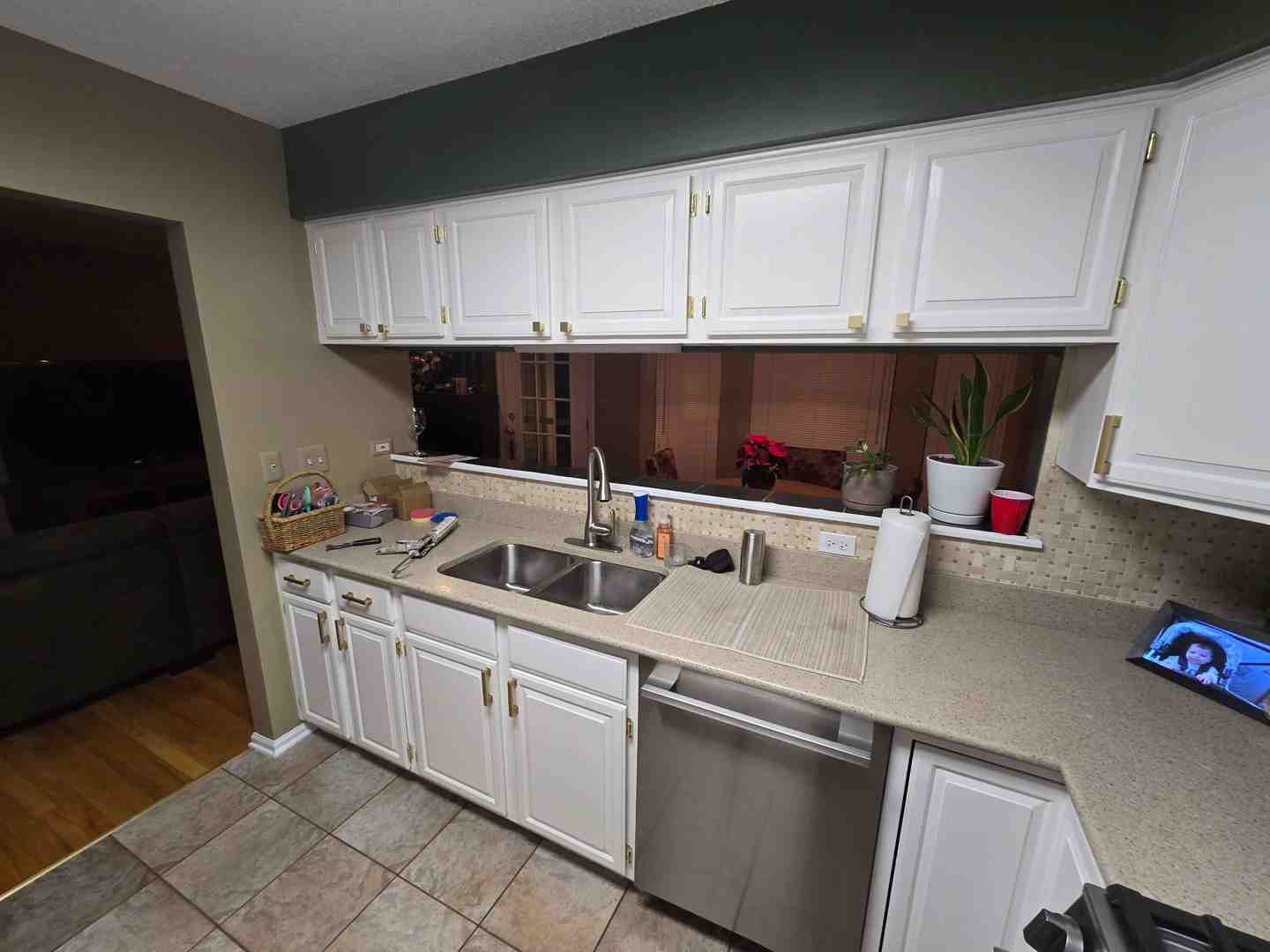 painted kitchen cabinets