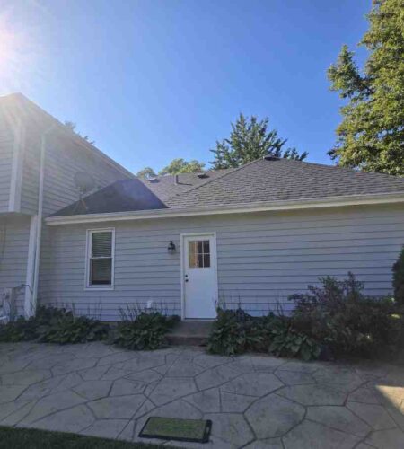 Smooth paint application on metal siding