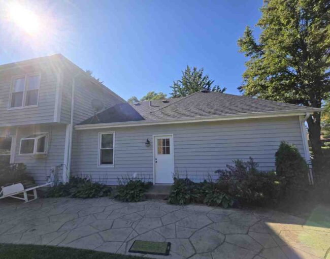 Smooth paint application on metal siding