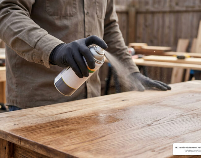 spray paint for wood