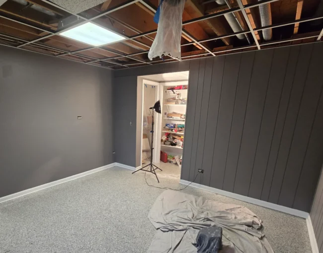 eggshell paint walls and ceilings