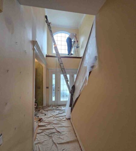 interior trim spray paint