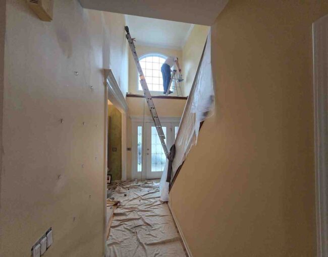 interior trim spray paint