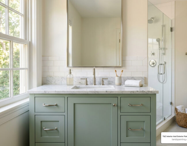best paint for bathroom vanity