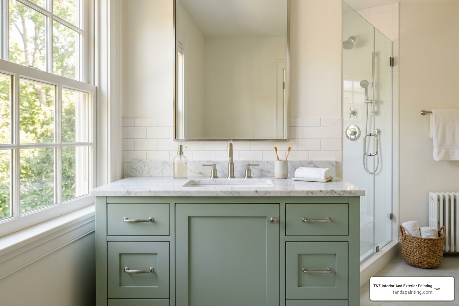 best paint for bathroom vanity