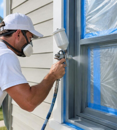 aluminum window respray