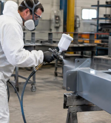 metal spray painting services Lombard