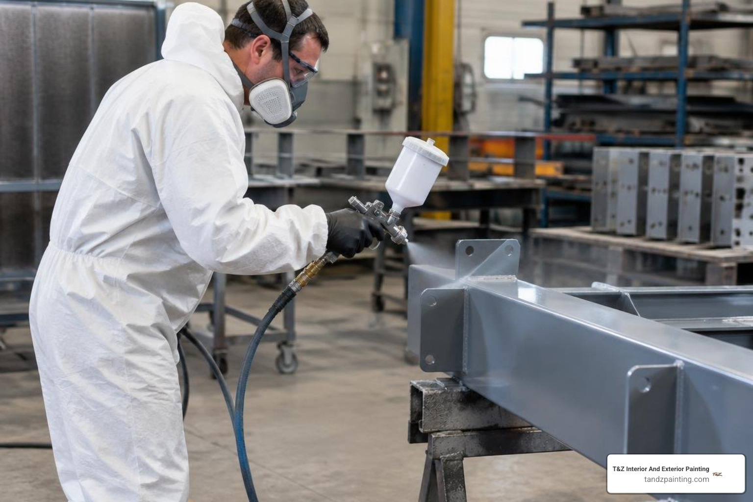 metal spray painting services Lombard