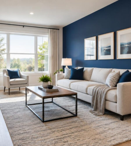 accent wall make room bigger